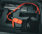 AO braided Dacron whistle lanyard with stainless steel swivel