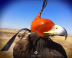 AO Khan falconry hood handcrafted for eagles