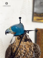 AO Anglo-Indian Classic one-piece falconry hood with adjustable closure