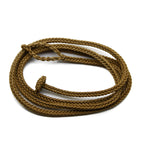AO heavy-duty braided falconry leash for securing eagles