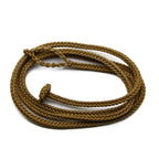 AO handcrafted woven falconry leash