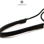 AO braided Dacron whistle lanyard with stainless steel swivel