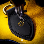 AO Line falconry glove with double full-grain leather construction