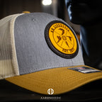 AO lifestyle cap with peregrine falcon design
