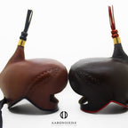 AO Khan falconry hood handcrafted for eagles