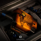 AO vegetable-tanned leather case for Marshall PocketLink receiver