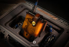 AO vegetable-tanned leather case for Marshall PocketLink receiver