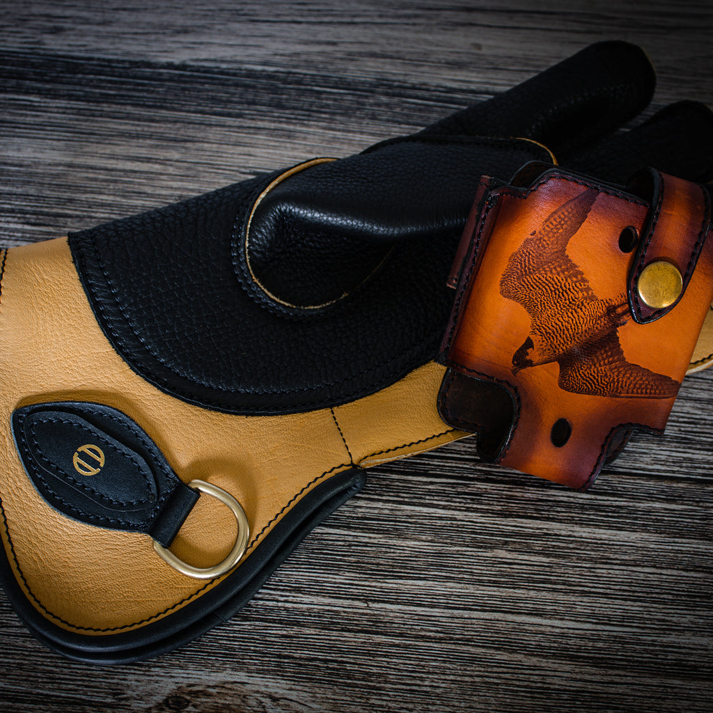 Line Falconry Glove® – Double Full Grain Layer