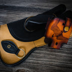 AO Line falconry glove with double full-grain leather construction