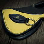 AO Line falconry glove with double full-grain leather construction