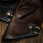 AO 27 cm leather falconry gauntlet for hawk handling