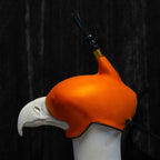 AO Khan falconry hood handcrafted for eagles