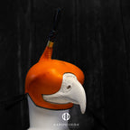AO Khan falconry hood handcrafted for eagles