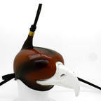 AO Khan falconry hood handcrafted for eagles