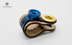 AO permanent kangaroo leather falconry anklets for the Marshall EZ-Twist system