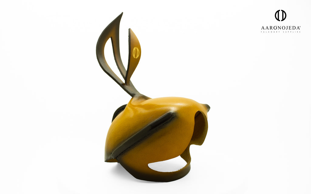 AO eagle slip-on hood with leather construction