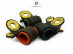 AO leather falconry anklets for jesses, bells and daily tethering