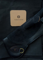 AO Line suede falconry glove handcrafted in elk and deerskin leather