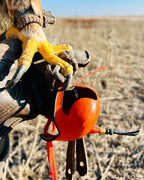 AO Khan falconry hood handcrafted for eagles
