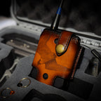 AO vegetable-tanned leather case for Marshall PocketLink receiver