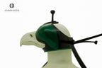 AO open-nape Anglo-Indian hood for eagle handling and transport